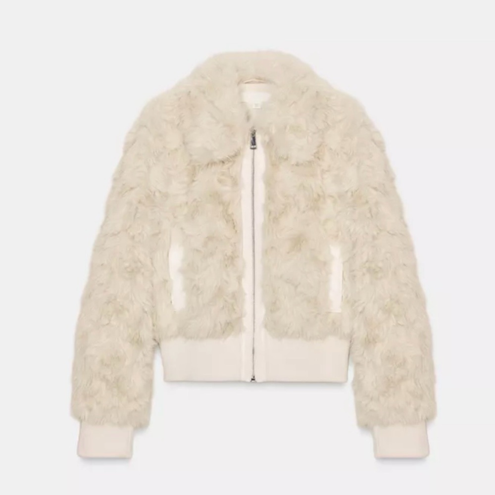 NWT Zara Faux Fur Jacket